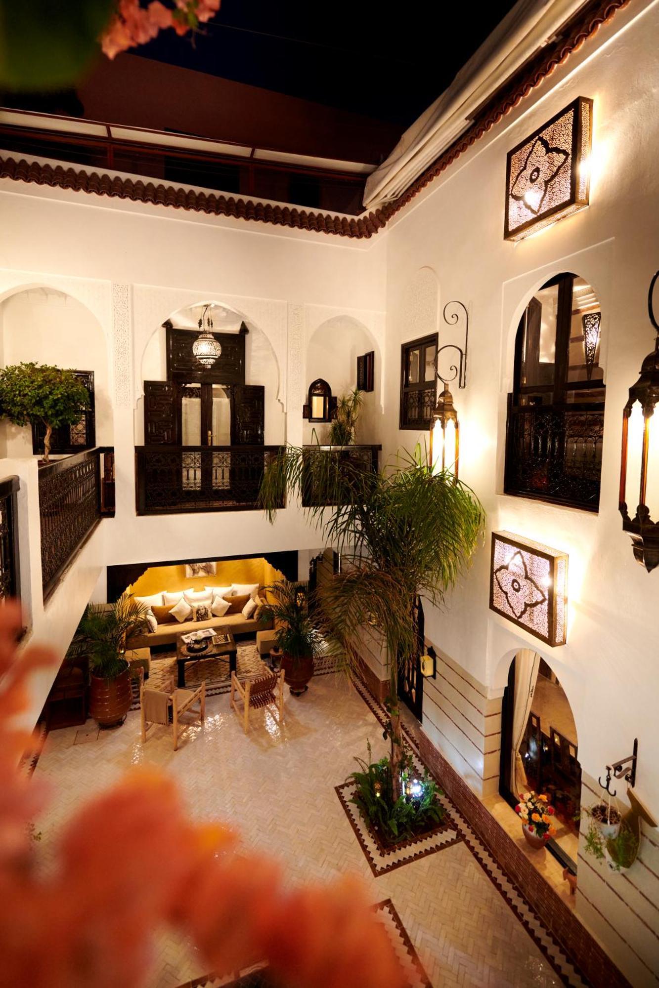 Riad Dar Amanza En Exclusivite Avec 4 Chambres Au Coeur De La Medina Марракеш Экстерьер фото