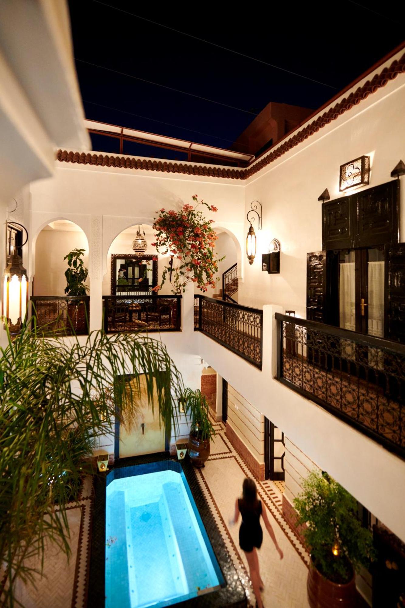 Riad Dar Amanza En Exclusivite Avec 4 Chambres Au Coeur De La Medina Марракеш Экстерьер фото